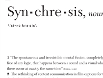Synchresis: Kinetic Captioning